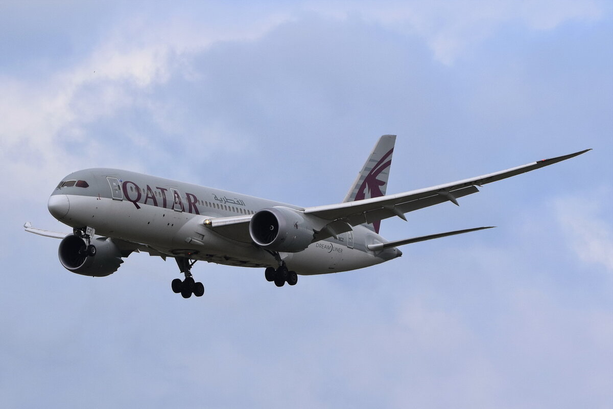 A7-BCZ , Qatar Airways , Boeing 787-8 Dreamliner , 13.06.2021 , Berlin-Brandenburg  Willy Brandt  , BER ,