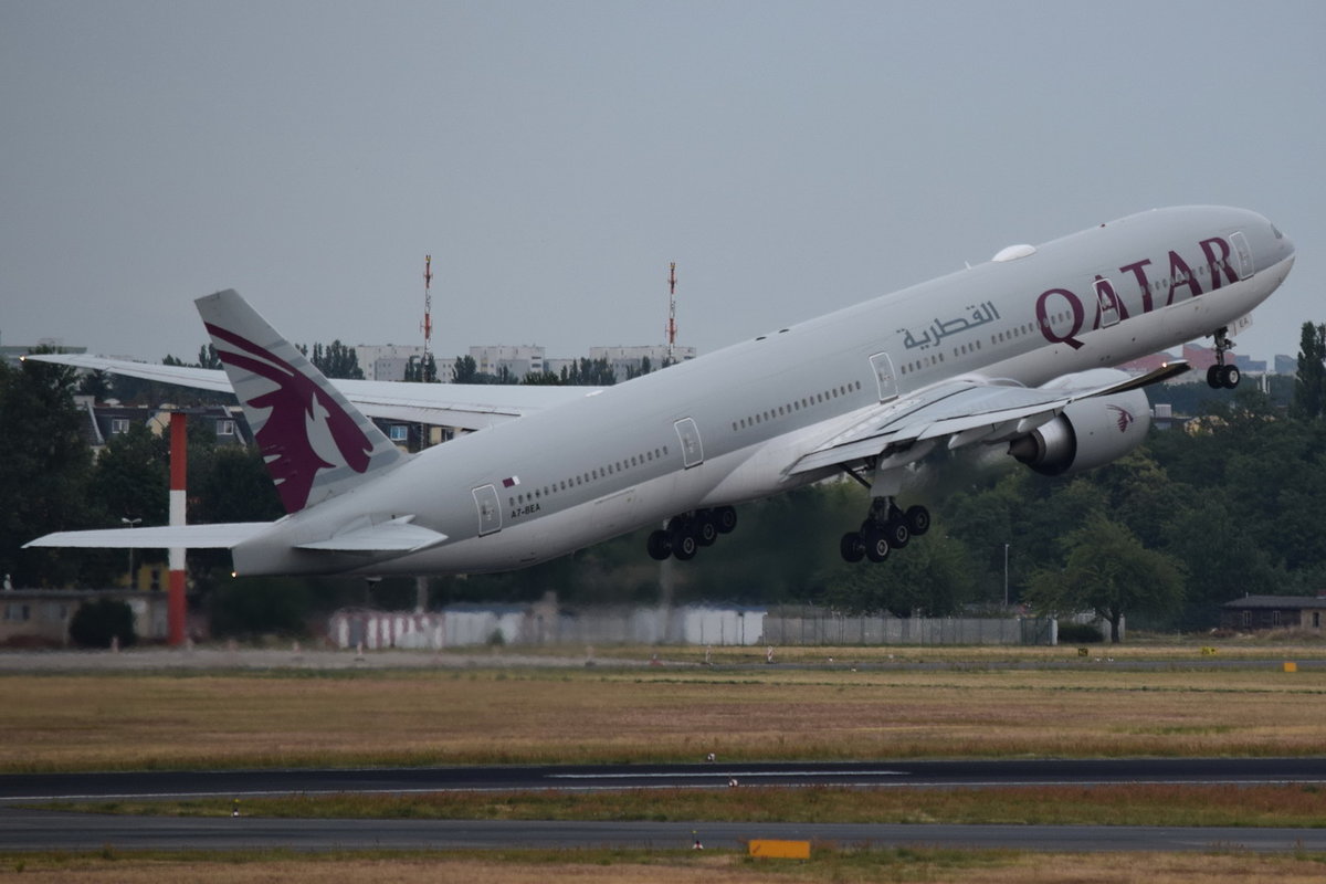 A7-BEA Qatar Airways Boeing 777-3DZ(ER)  , TXL , 10.07.2018