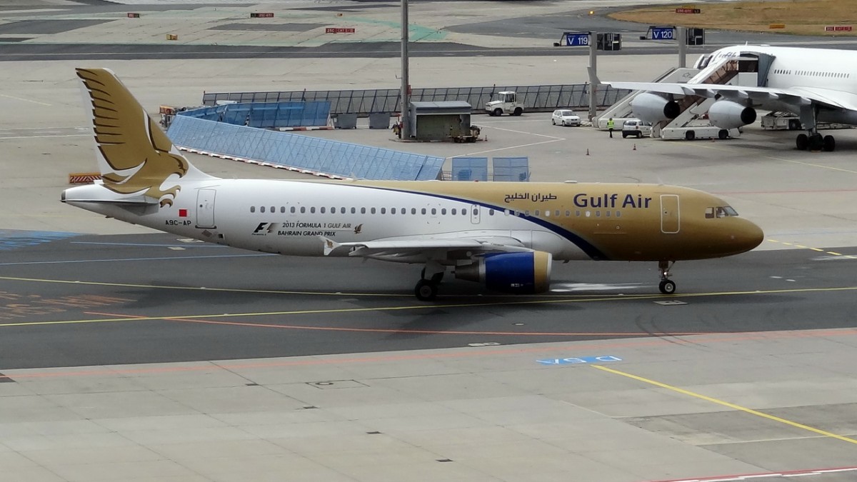 A9C-AP Gulf Air Airbus A320-214  08.08.2013

Flughafen Frankfurt