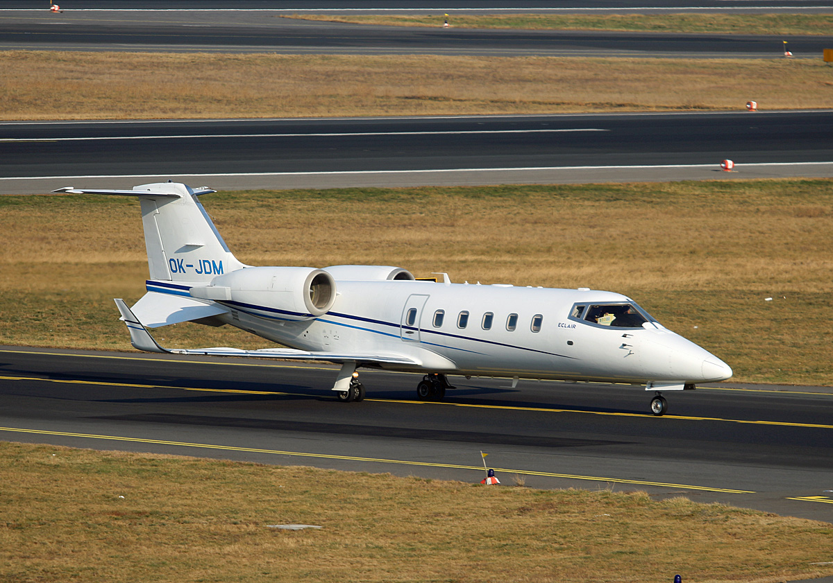 ABS Jets Learjet 60XR, OKJDM, TXL, 08.02.2018 Flugzeugbild.de