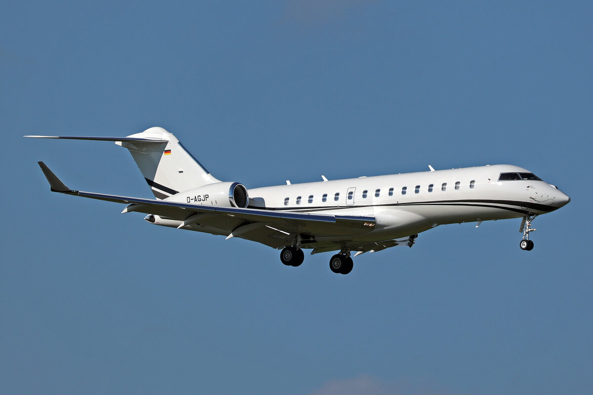 ACM Air Charter, D-AGJP, Bombardier Global 6000, msn: 9487, 24.August 2025, ZRH Zürich, Switzerland.