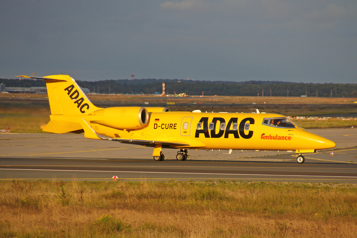 ADAC Ambulance, D-CURE, Learjet 60 XR, msn: 60-379, 28,September 2019, FRA Frankfurt, Germany.