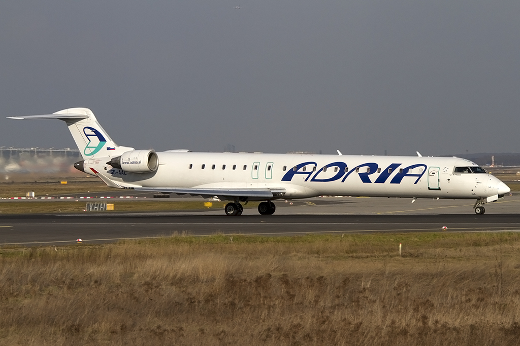 Adria Airways, S5-AAL, Bombardier, CRJ-900, 05.03.2014, FRA, Frankfurt, Germany



