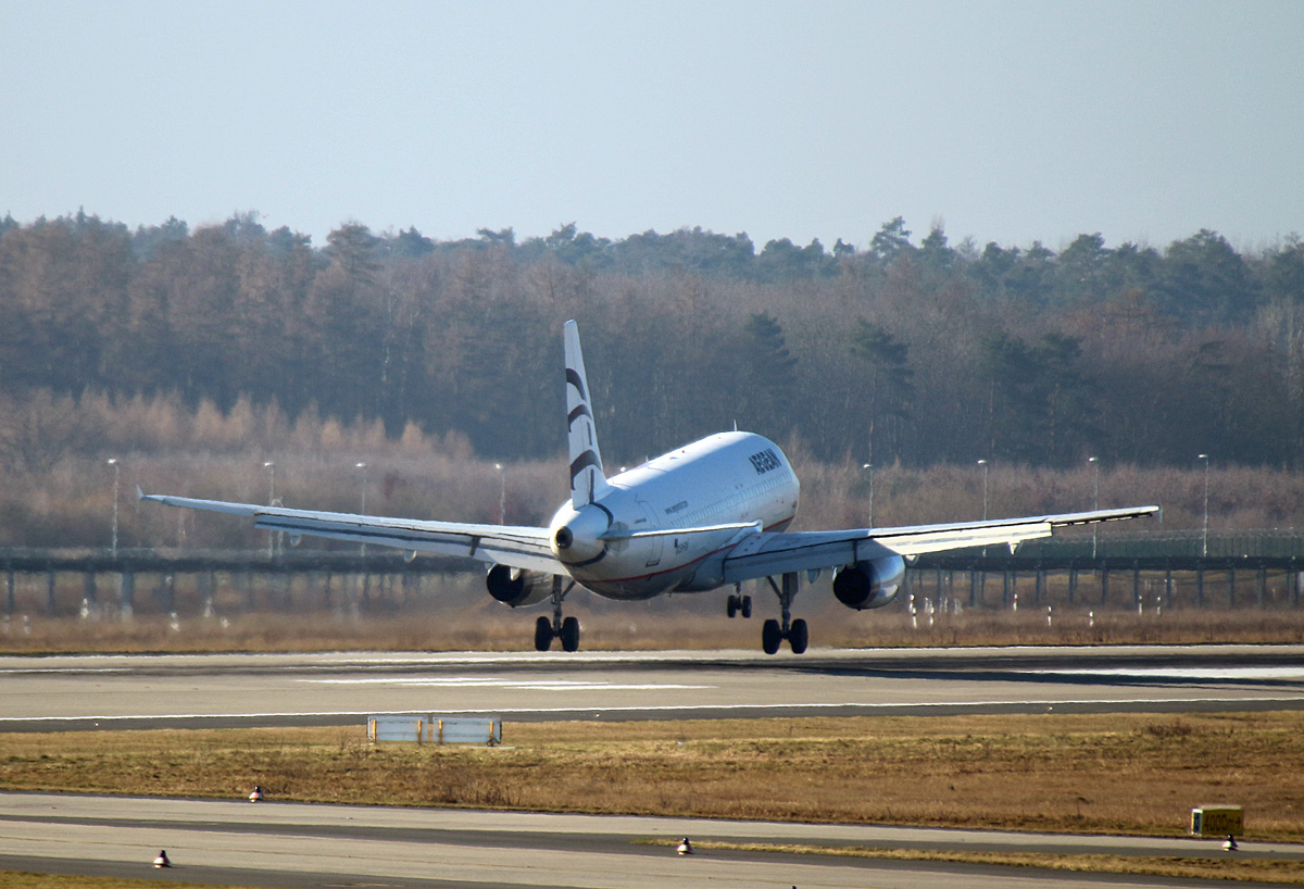 Aegean, Airbus A 320-232, SX-DVV, BER, 12.02.2022