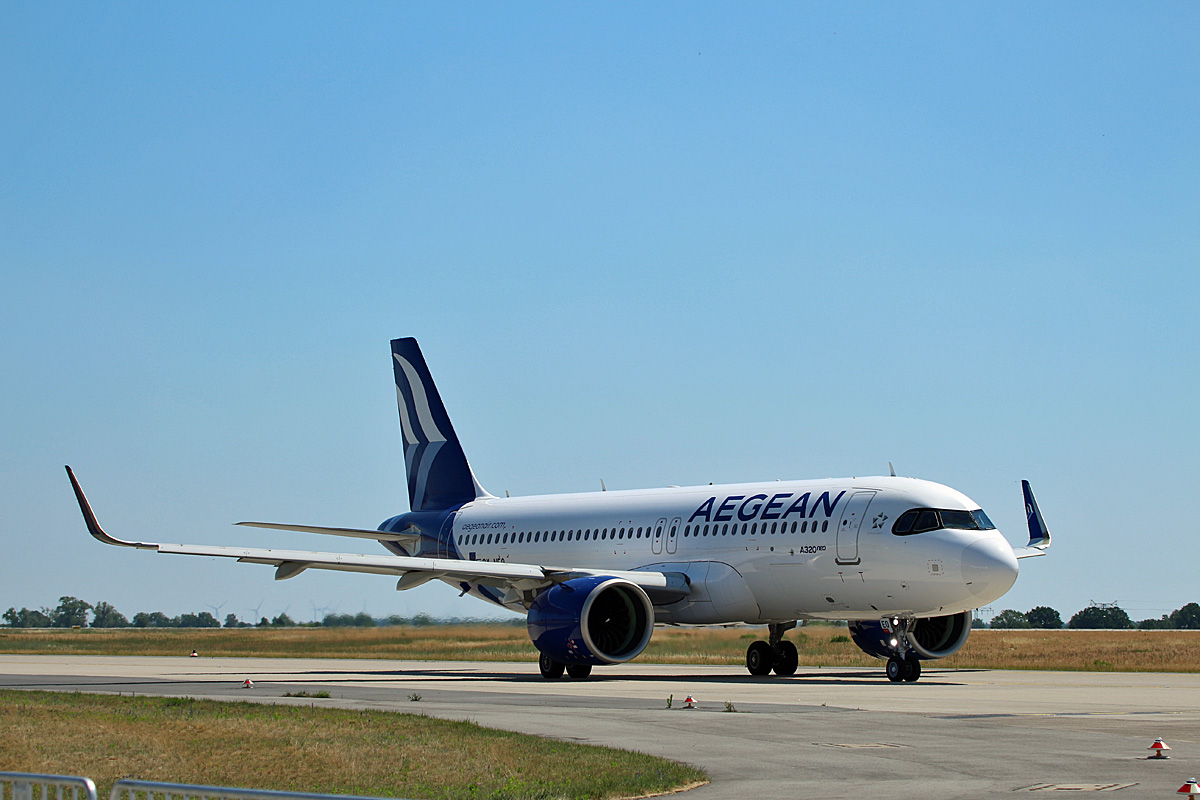 Aegean, Airbus A 320-271N, SX-NEO, BER, 24.06.2022