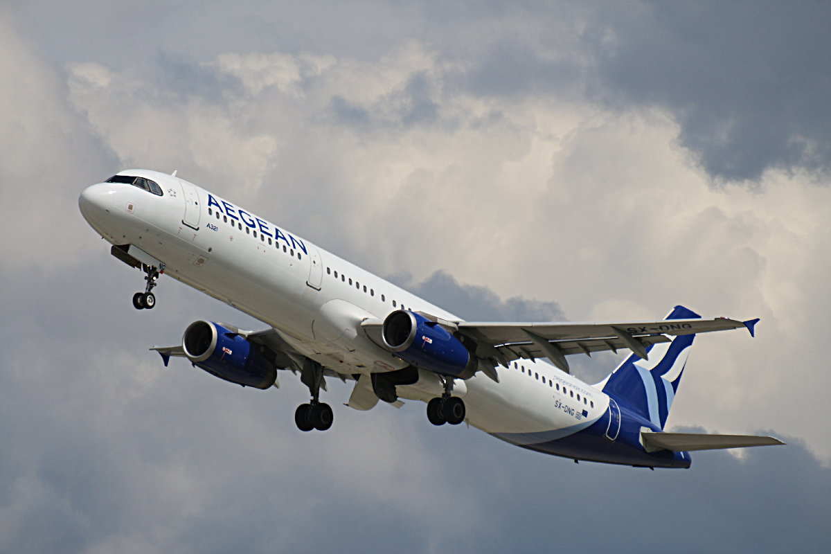 Aegean Airbus A 321-231, SX-DNG, BER, 15.05.2026