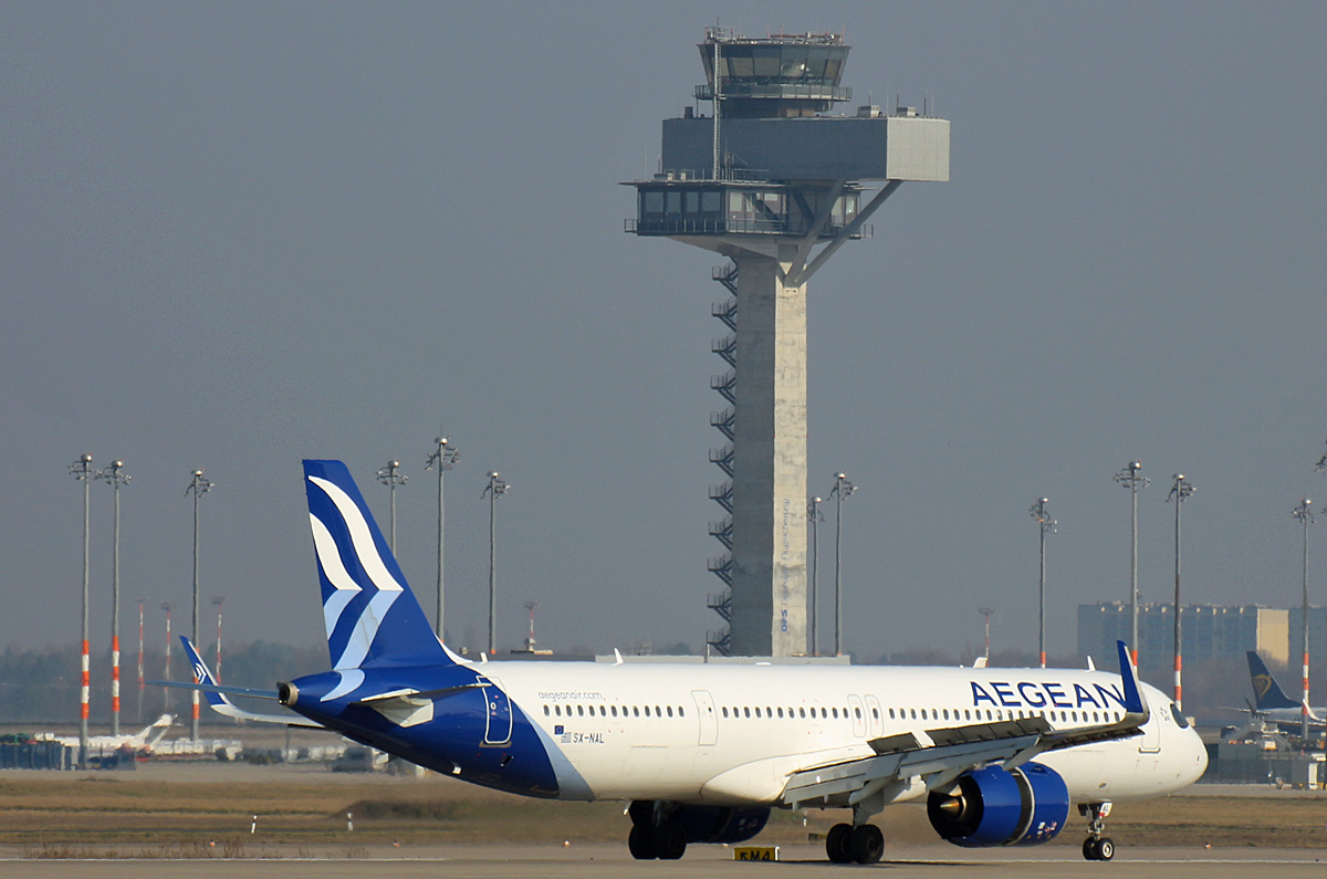 Aegean, Airbus A 321-231, SX-NAL, BER, 03.03.2024
