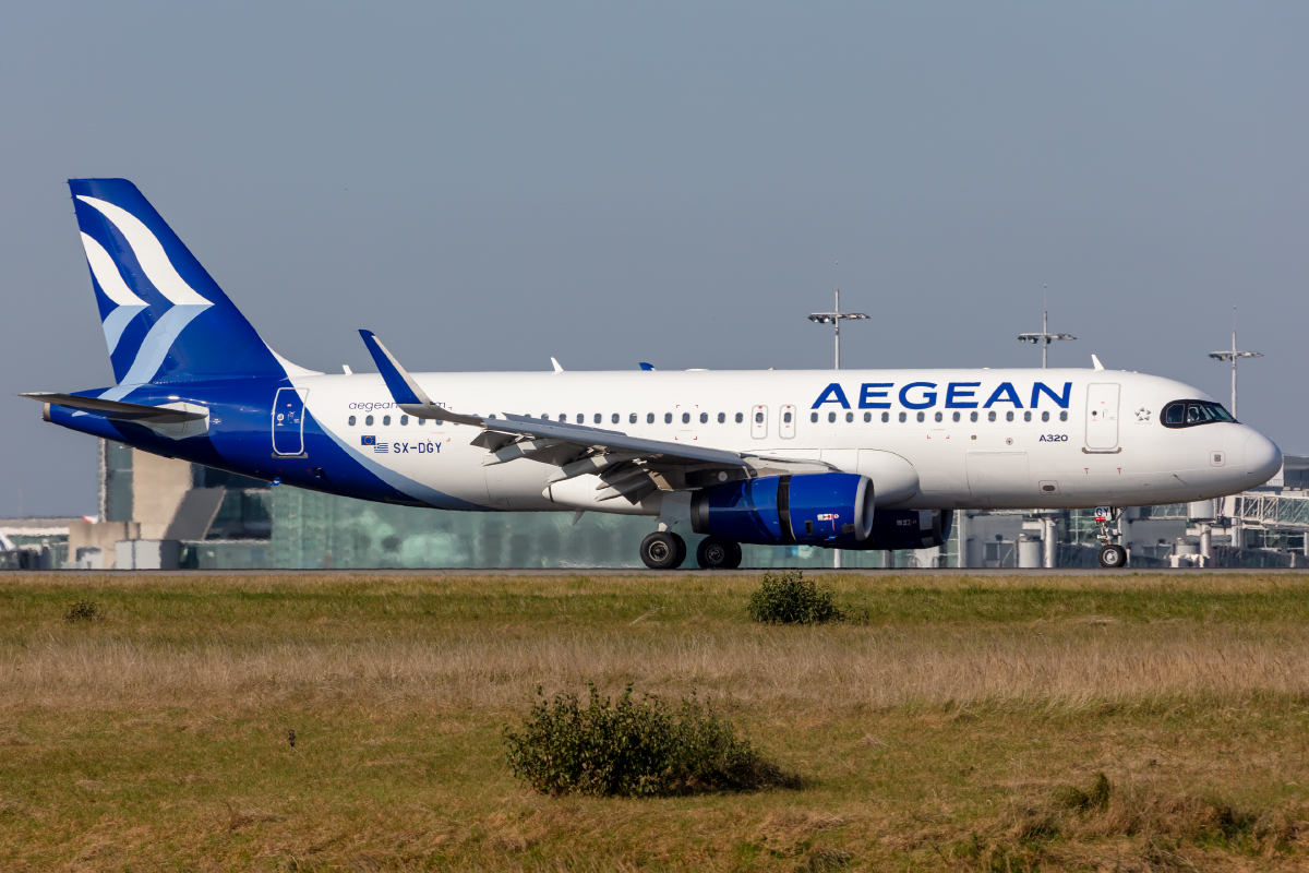 Aegean Airlines , SX-DGY, Airbus, A320-232, 09.10.2021, CDG, Paris, France