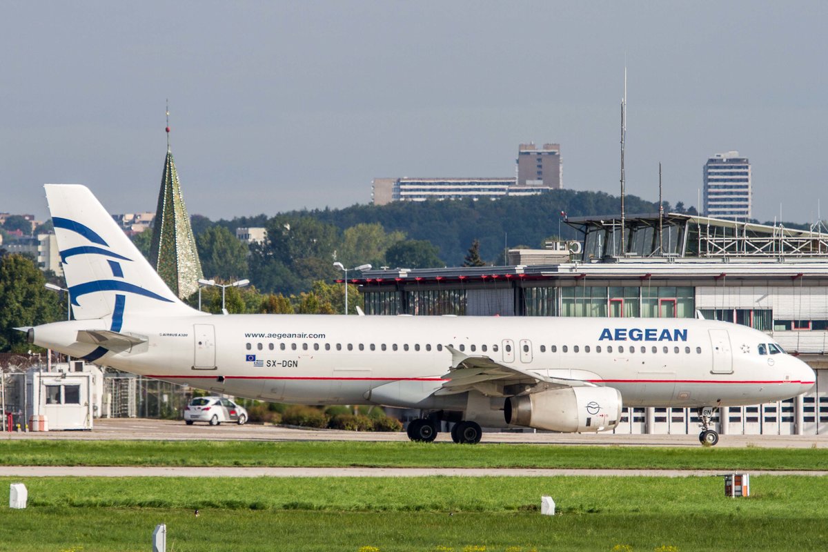 Aegean Airlines (A3-AEE), SX-DGN, Airbus, A 320-232, 05.09.2017, STR-EDDS, Stuttgart, Germany 