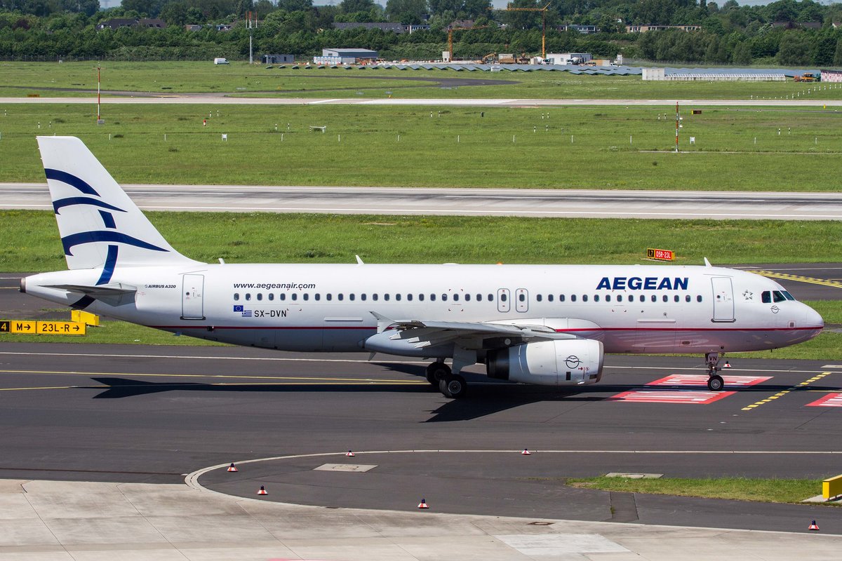 Aegean Airlines (A3-AEE), SX-DVN, Airbus, A 320-232, 17.05.2017, DUS-EDDL, Düsseldorf, Germany 
