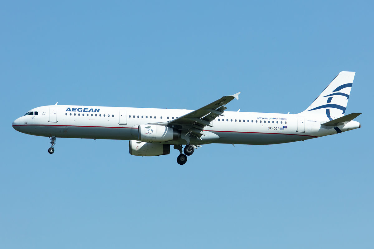 Aegean Airlines, SX-DGP, Airbus, A321-232, 02.05.2019, MUC, München, Germany


