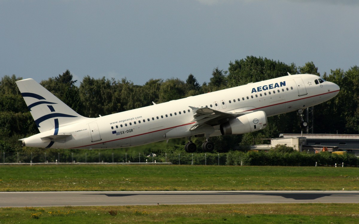 Aegean Airlines, SX-DGR, (c/n 3484),Airbus A 320-232, 06.09.2015, HAM-EDDH, Hamburg, Germany 