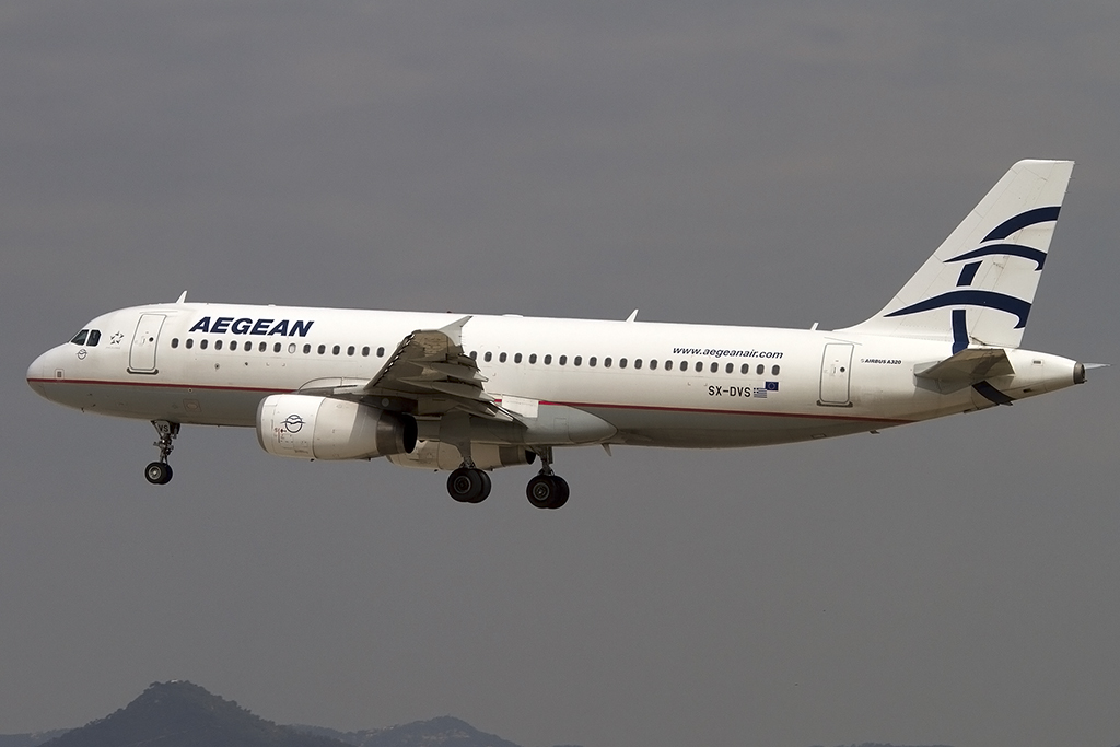 Aegean Airlines, SX-DVS, Airbus, A321-232, 02.06.2014, BCN, Barcelona, Spain 





