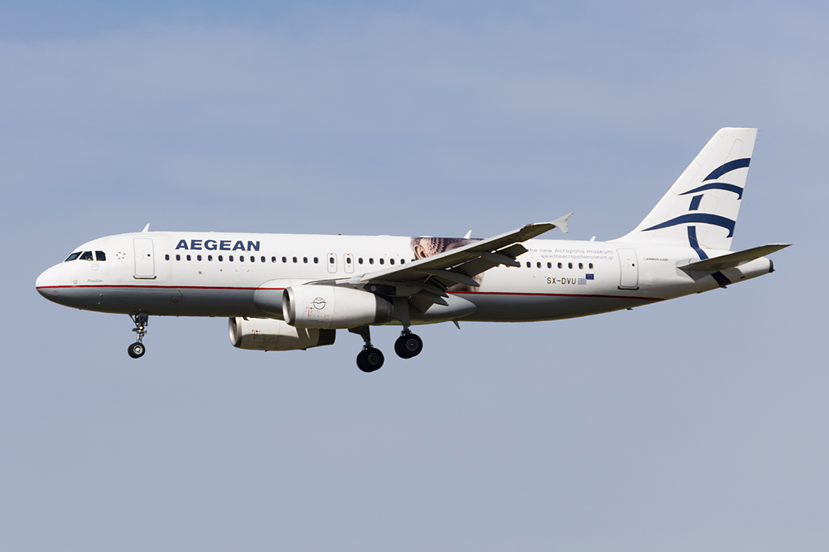 Aegean Airlines, SX-DVU, Airbus, A321-232, 01.05.2017, FCO, Roma, Italy



