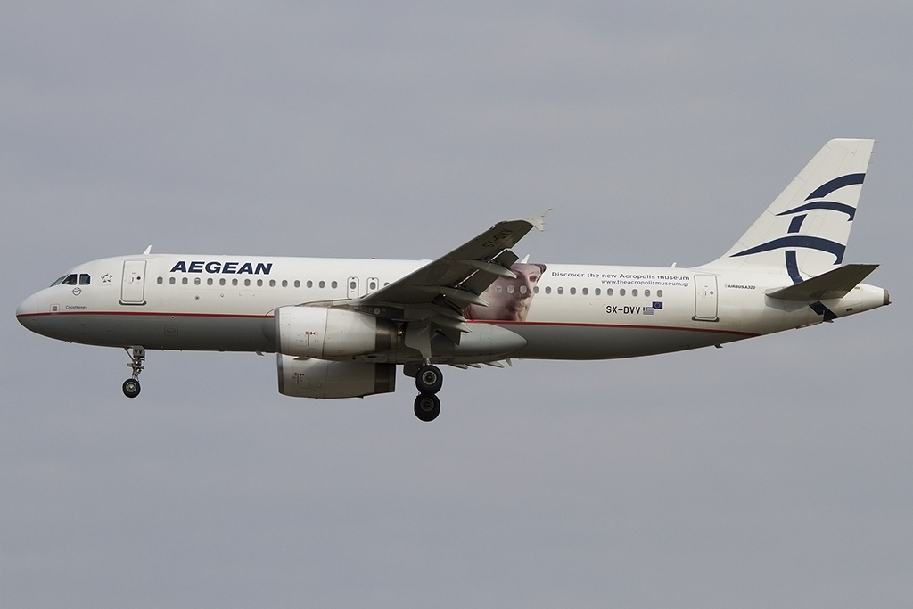 Aegean Airlines, SX-DVV, Airbus, A320-232, 02.05.2015, FRA, Frankfurt, Germany 



