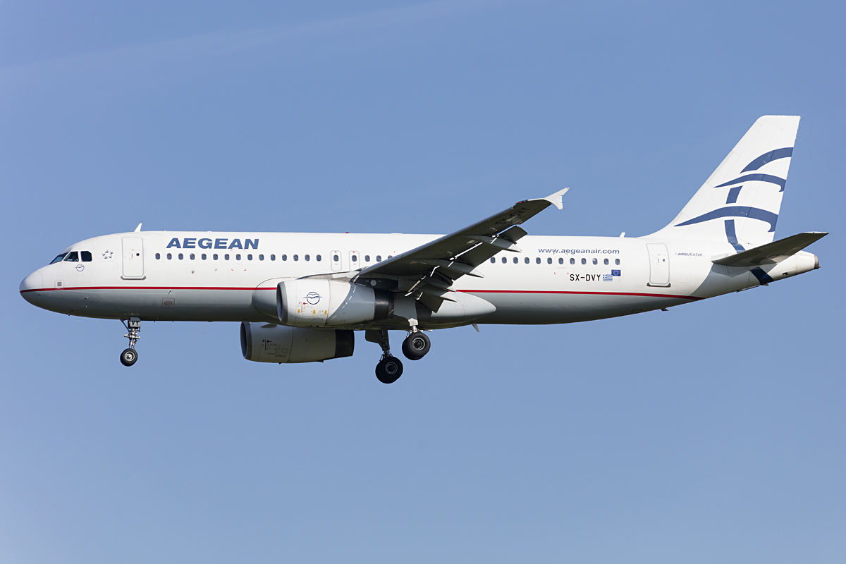 Aegean Airlines, SX-DVY, Airbus, A320-232, 29.09.2016, MUC, München, Germany 




