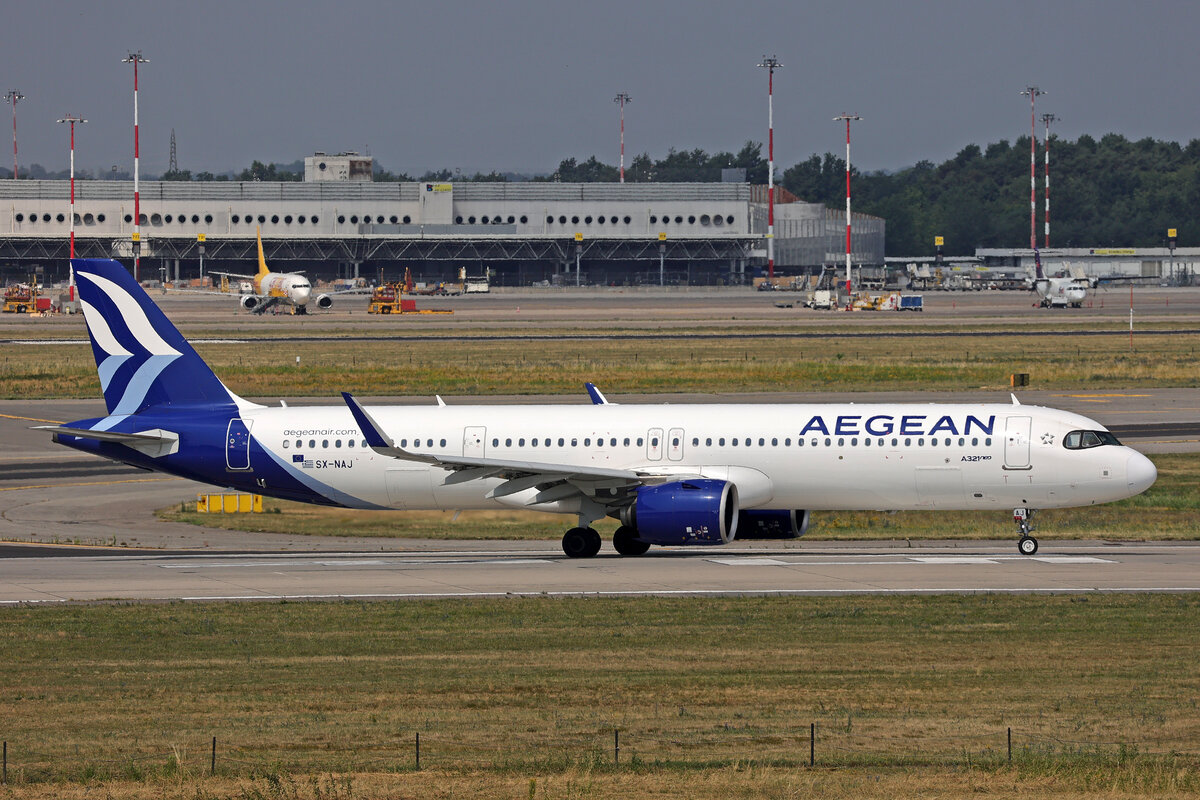Aegean Airlines, SX-NAJ, Airbus A321-271NX, msn: 10832, 28.Juni 2026, MXP Milano Malpensa, Italy.