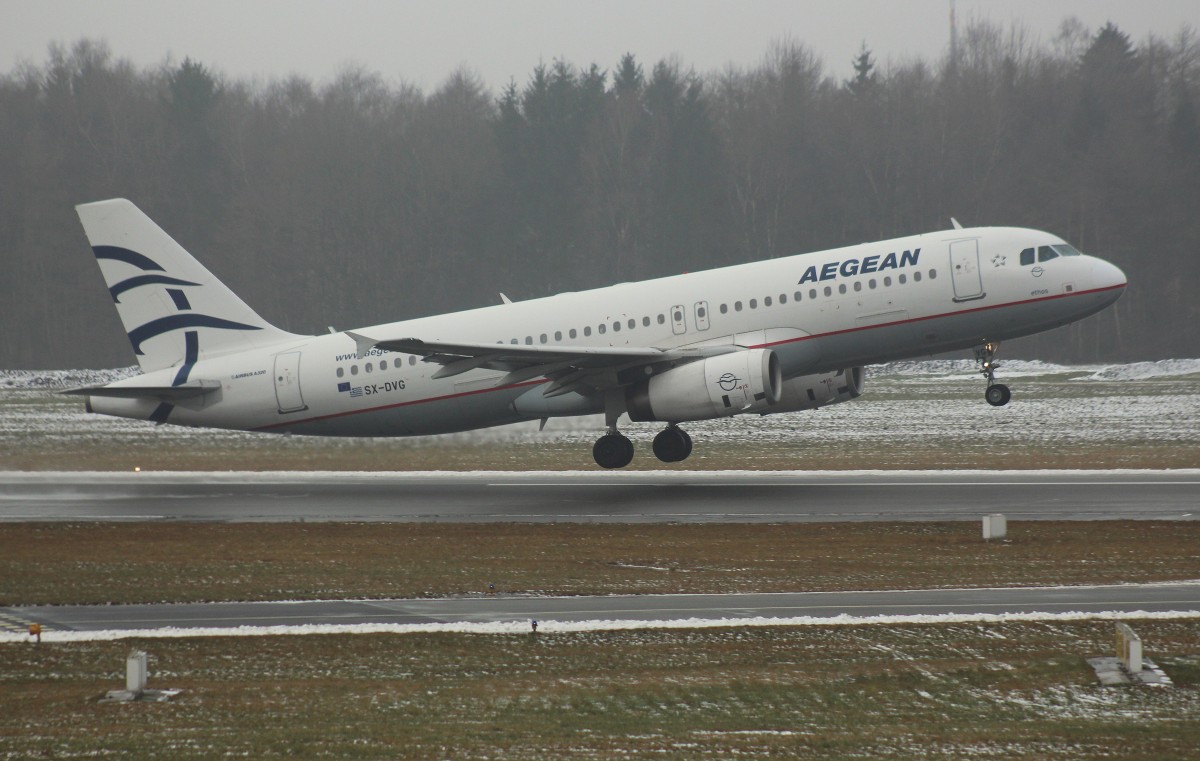 Aegean Airlines,SX-DVG,(c/n 3033),Airbus A320-232,23.01.2016,HAM-EDDH,Hamburg,Germany(Taufname;Ethos)