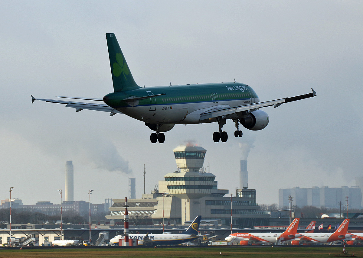 Aer Lingus, Airbus A 320-214, EI-DER, TXL, 30.11.2019