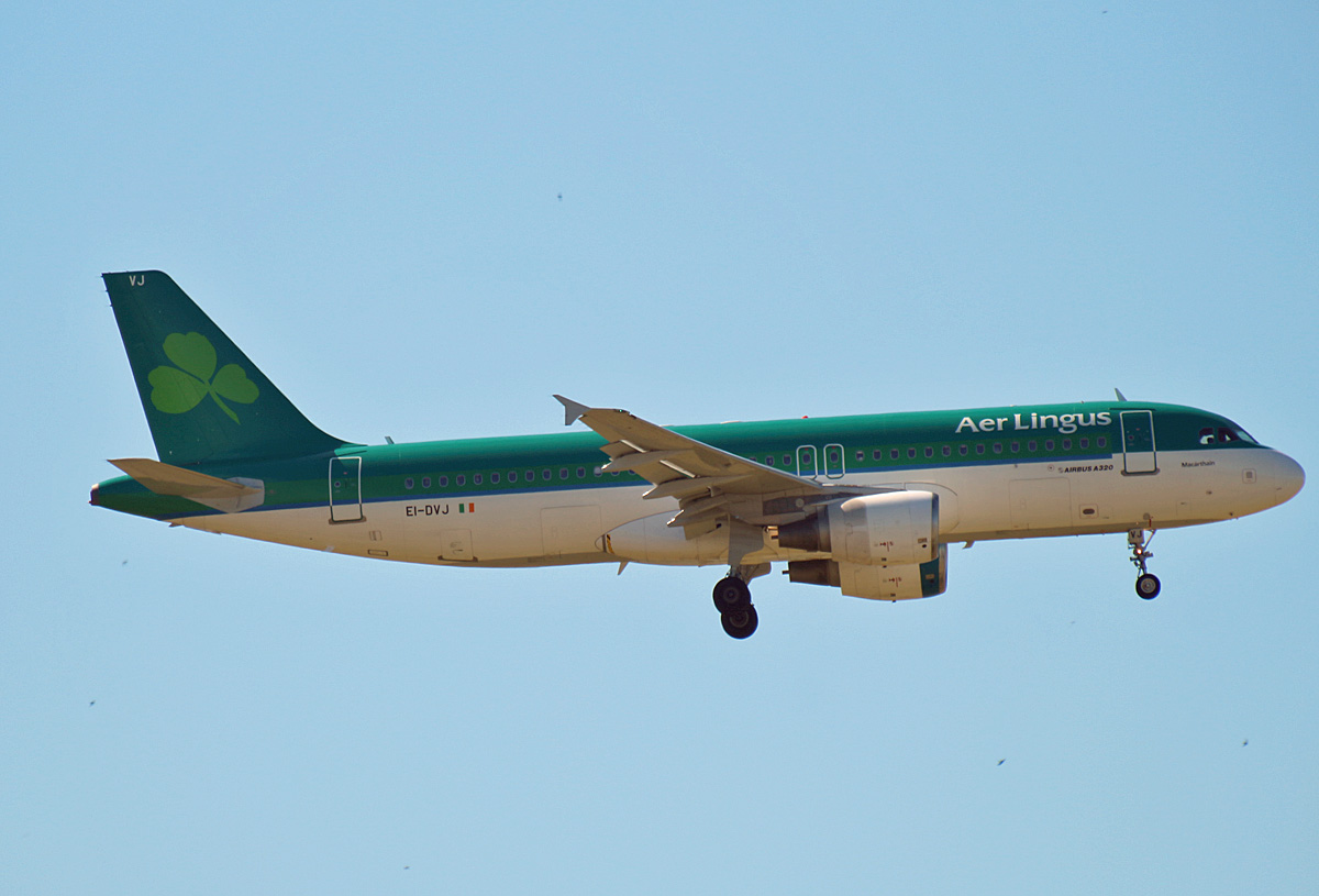 Aer Lingus, Airbus A 320-214, EI-DVJ, BER, 21.06.2022