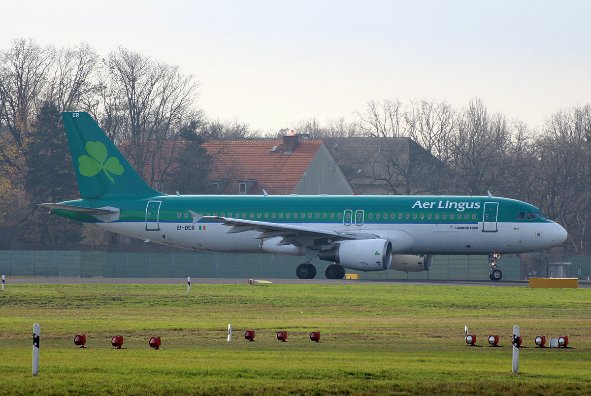 Aer Lingus, Airbus A 320-214,EI-DER, TXL, 30.11.2019