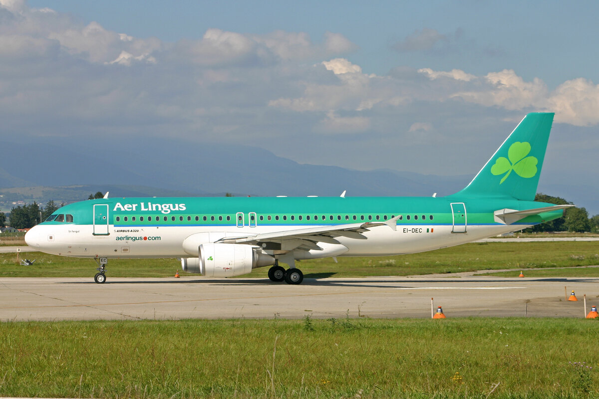 Aer Lingus, EI-DEC, Airbus A320-214, msn: 2217,  St.Fergal , 02.September 2007, GVA Genève, Switzerland.
