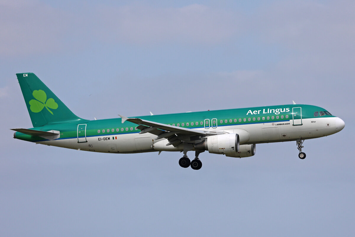 Aer Lingus, EI-DEM, Airbus, A320-214, msn: 2411,  St. Ibar , 18.Mai 2023, AMS Amsterdam, Netherlands.