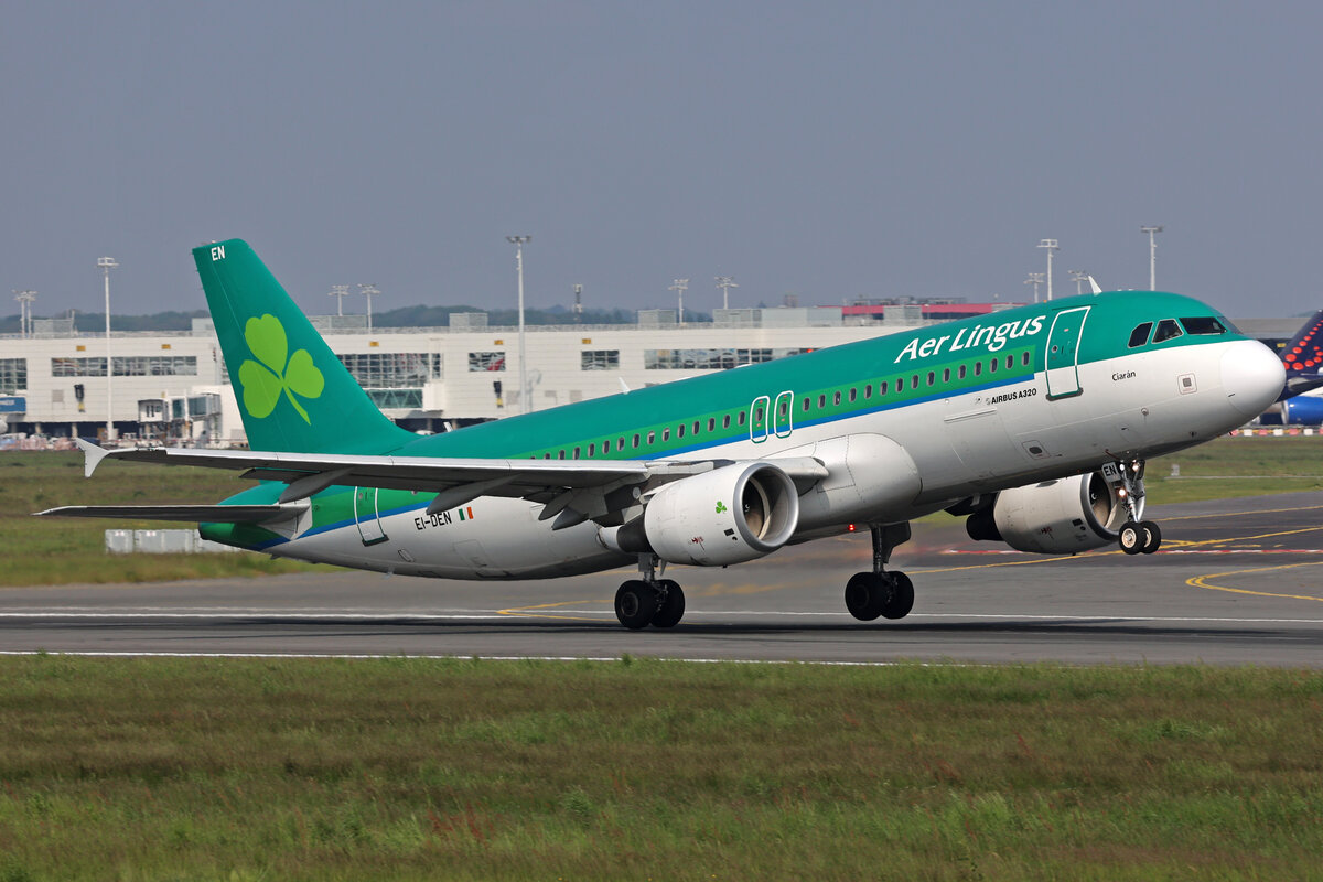 Aer Lingus, EI-DEN, Airbus A320-214, msn: 2432,  St. Kieran , 21.Mai 2023, BRU Brüssel, Belgium.