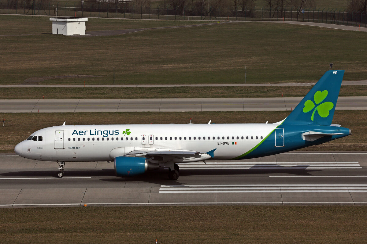 Aer Lingus, EI-DVE, Airbus A320-214, msn: 3129,  St Aideen / Etaoin , 07.März 2026, ZRH Zürich, Switzerland.