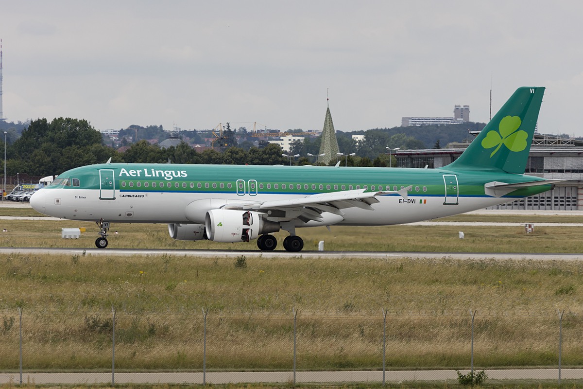 Aer Lingus EI-DVI, Airbus, A320-214, 11.07.2018, STR, Stuttgart, Germany 


