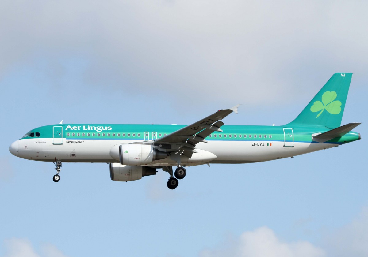 Aer Lingus, EI-DVJ  St.Marcatan - Marcathain , Airbus, A 320-200, 18.04.2014, FRA-EDDF, Frankfurt, Germany 