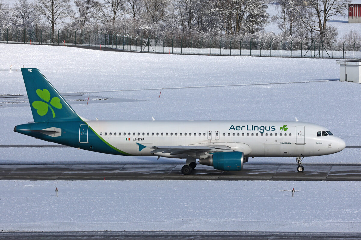 Aer Lingus, EI-DVK, Airbus A320-214, msn: 4572,  St Brigid , 19.Januar 2024, ZRH Zürich, Switzerland.