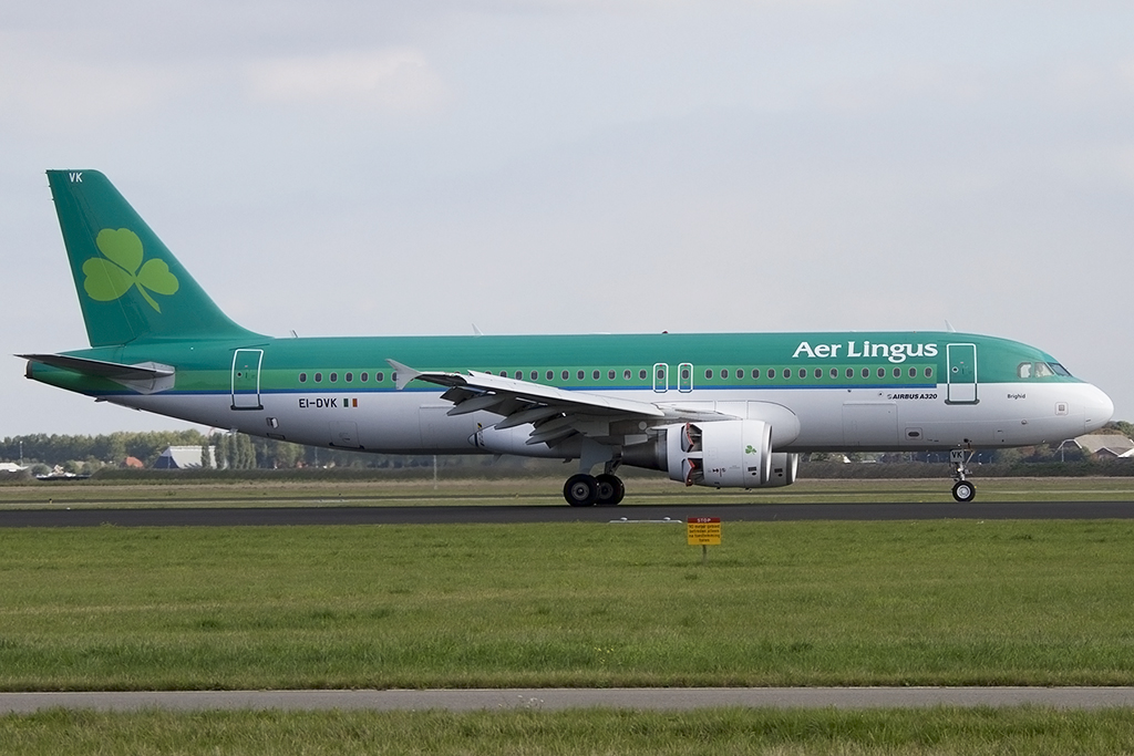 Aer Lingus, EI-DVK, Airbus, A320-214, 06.10.2013, AMS, Amsterdam, Netherlands 



