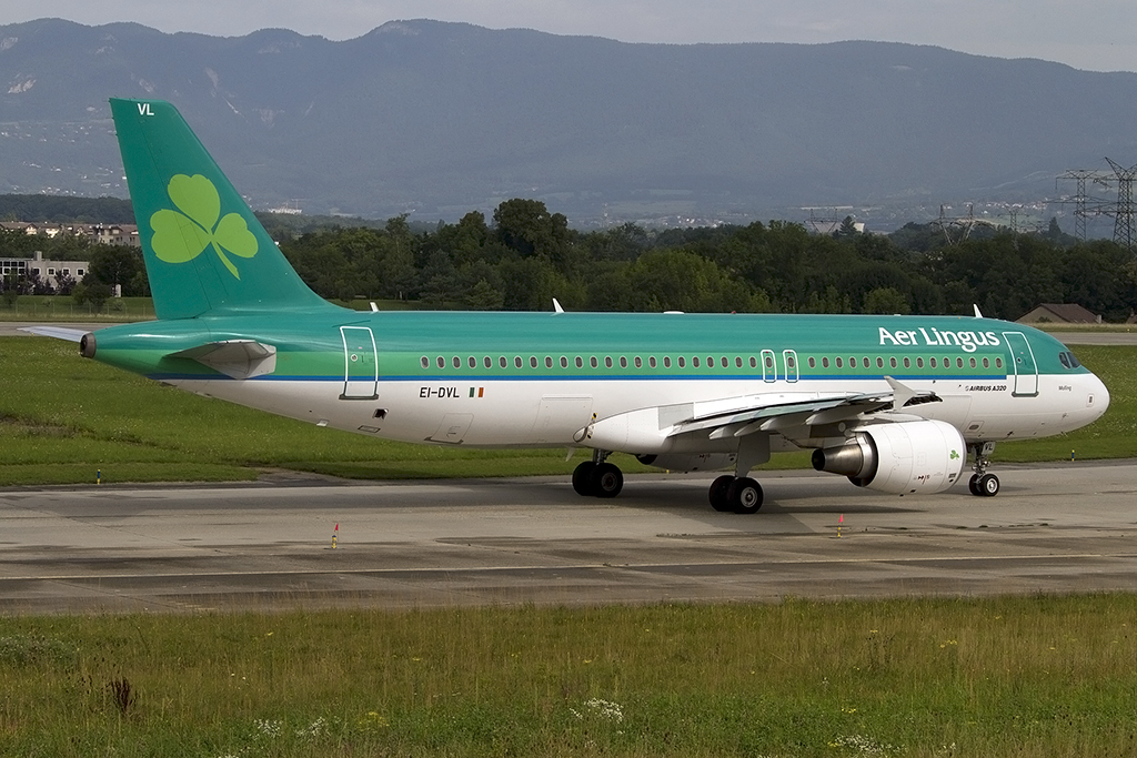 Aer Lingus, EI-DVL, Airbus, A320-214, 10.08.2014, GVA, Geneve, Switzerland 





