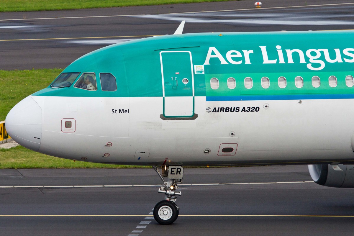 Aer Lingus (EI-EIN), EI-DER  St. Mel - Mel , Airbus, A 320-214 (Bug/Nose), 27.06.2015, DUS-EDDL, Düsseldorf, Germany