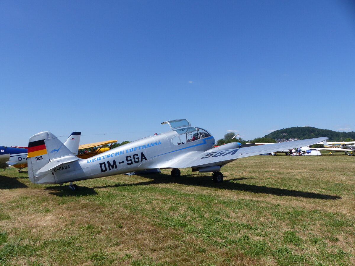 AERO 145 (SUPER AERO), D-GADA, Flugplatz Gelnhausen (EDFG), 11.7.2026