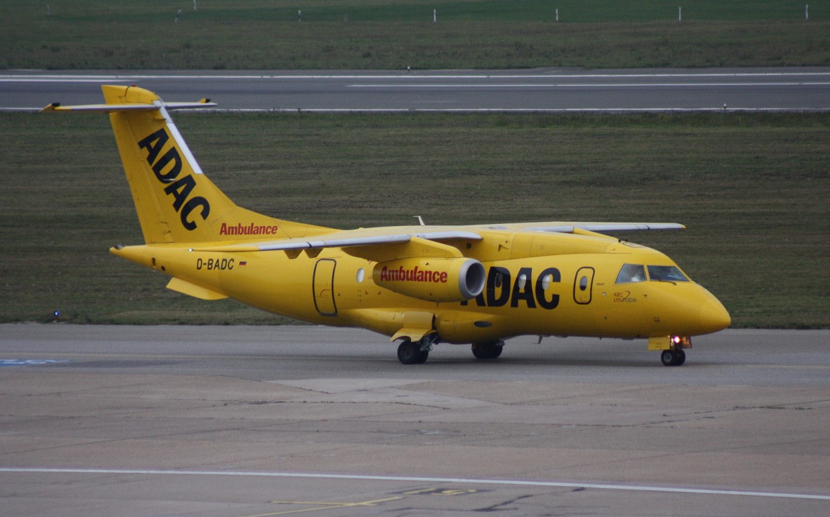 Aero-Dienst(ADACAmbulance),D-BADC, (c/n 3216),Dornier Do-310-328Jet, 16.10.2014,HAM-EDDH, Hamburg, Germany 