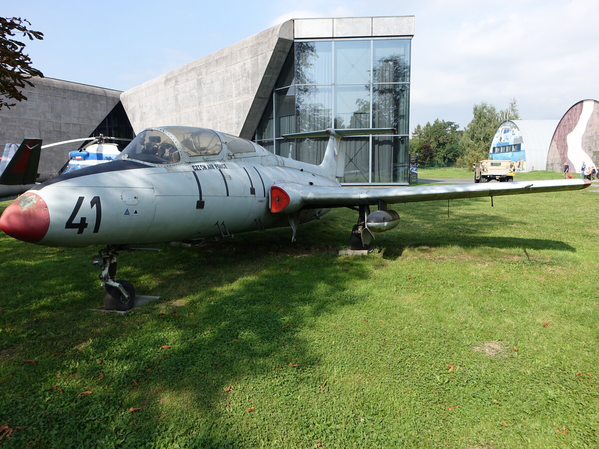 Aero L-29 Delfin, M701C Triebwerk, Kennung 41, Luftfahrtmuseum Krakau (14.09.2021)