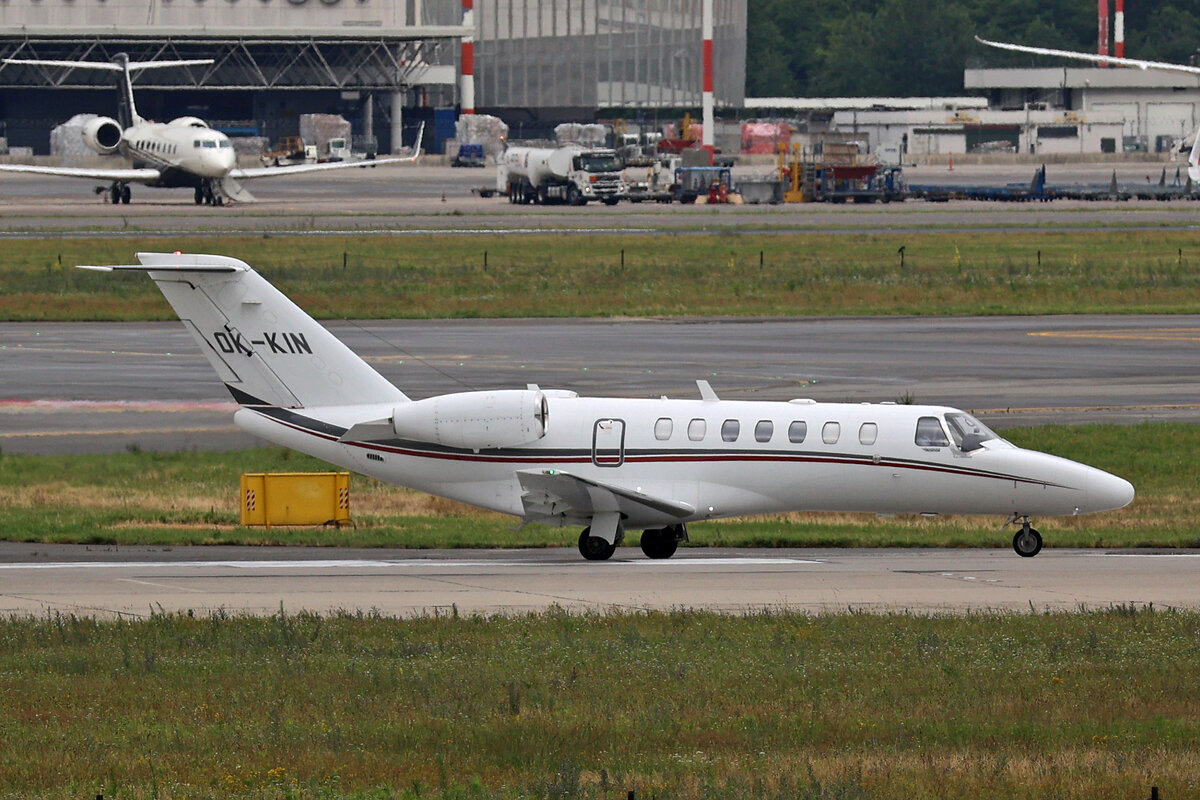 Aero Partner, OK-KIN, Cessna 525B Citation Jet III, msn: 525B-0362, 12.Juli 2023, MXP Milano Malpensa, Italy.