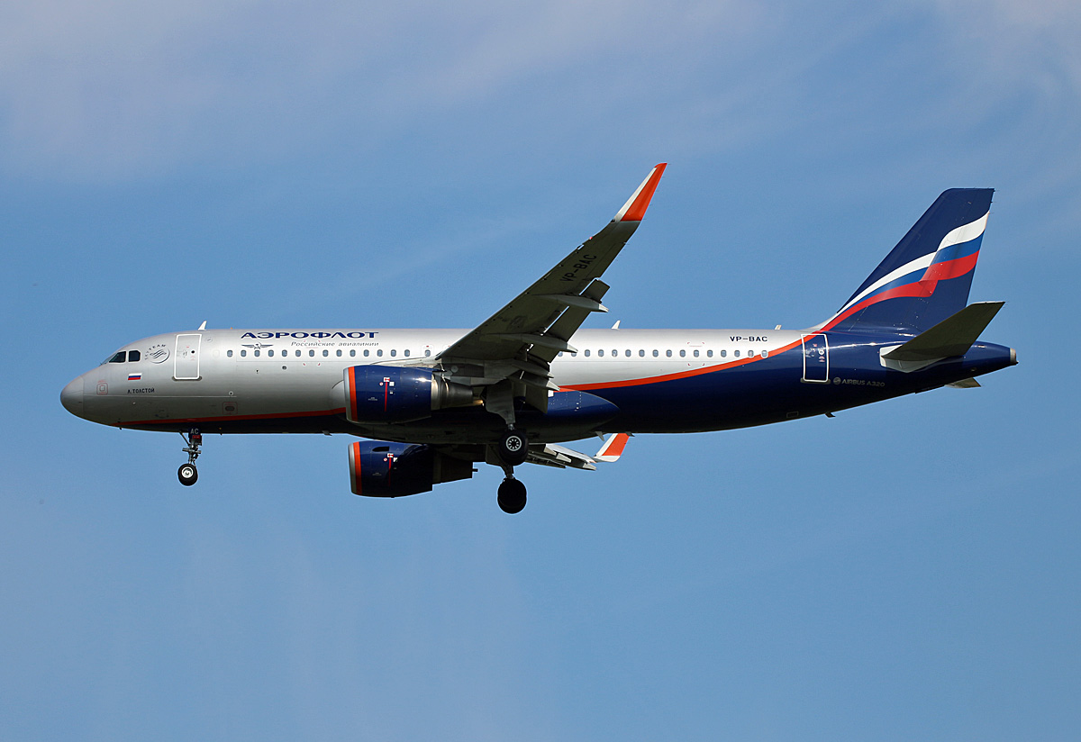 Aeroflot, Airbus A 320-214, VP-BAC, SXF, 24.05.2019