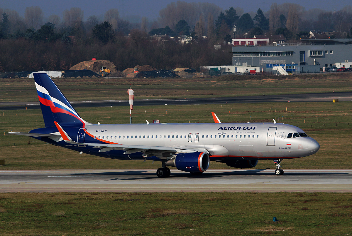 Aeroflot, Airbus A 320-214, VP-BLR, DUS, 10.03.2016