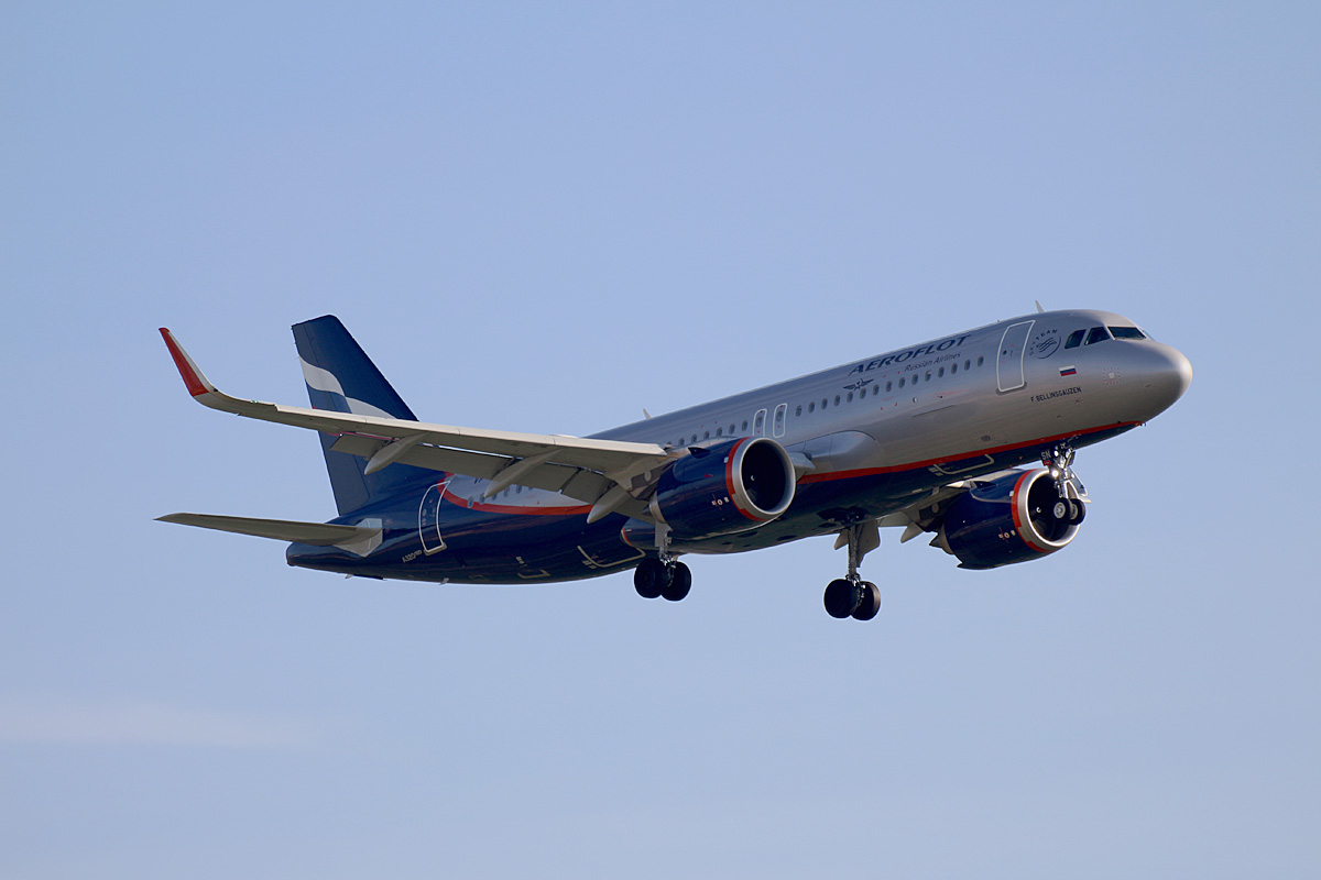 Aeroflot, Airbus A 320-251N, VP-BSN, BER, 31.10.2021