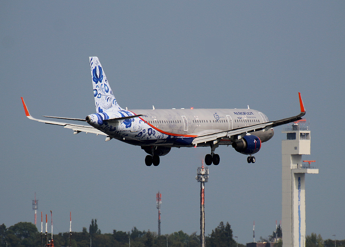 Aeroflot, Airbus A 321-211, VP-BEE, BER, 05.09.2021