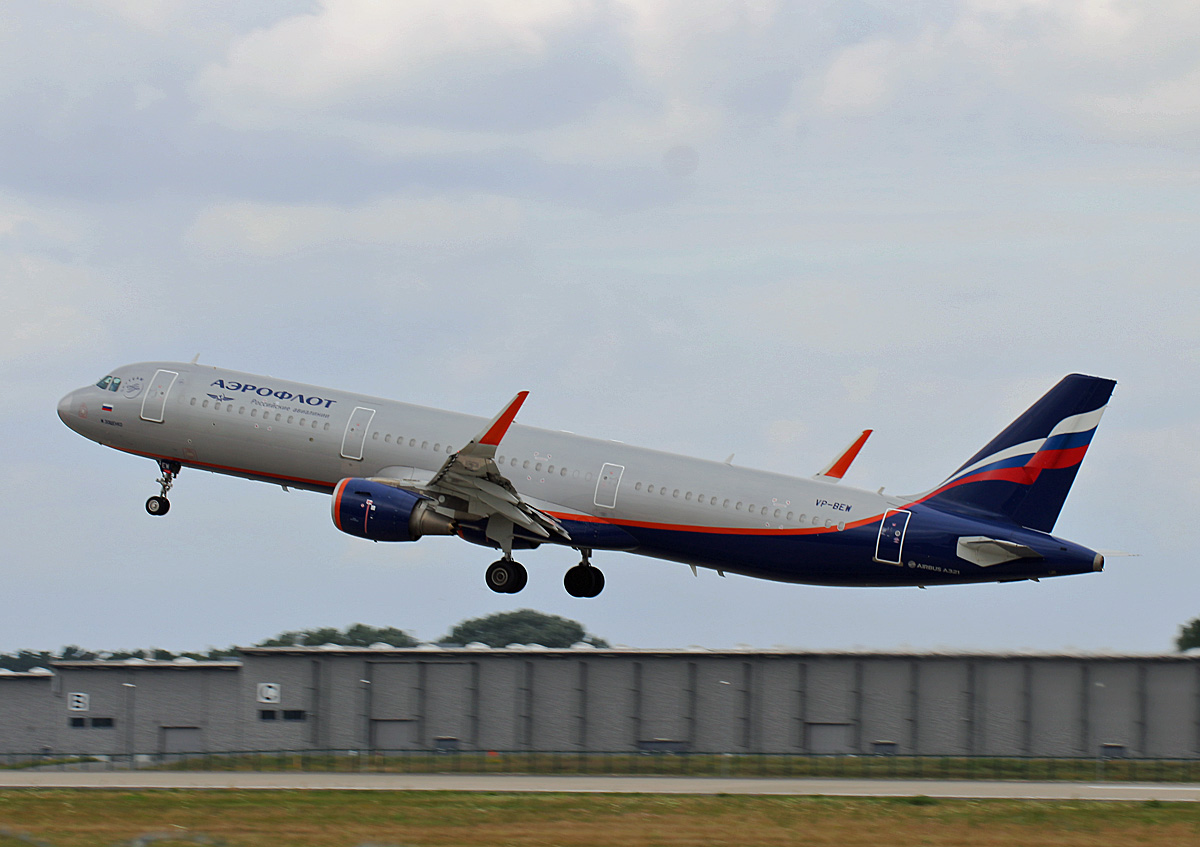 Aeroflot, Airbus A 321-211, VP-BEM, BER, 19.08.2021