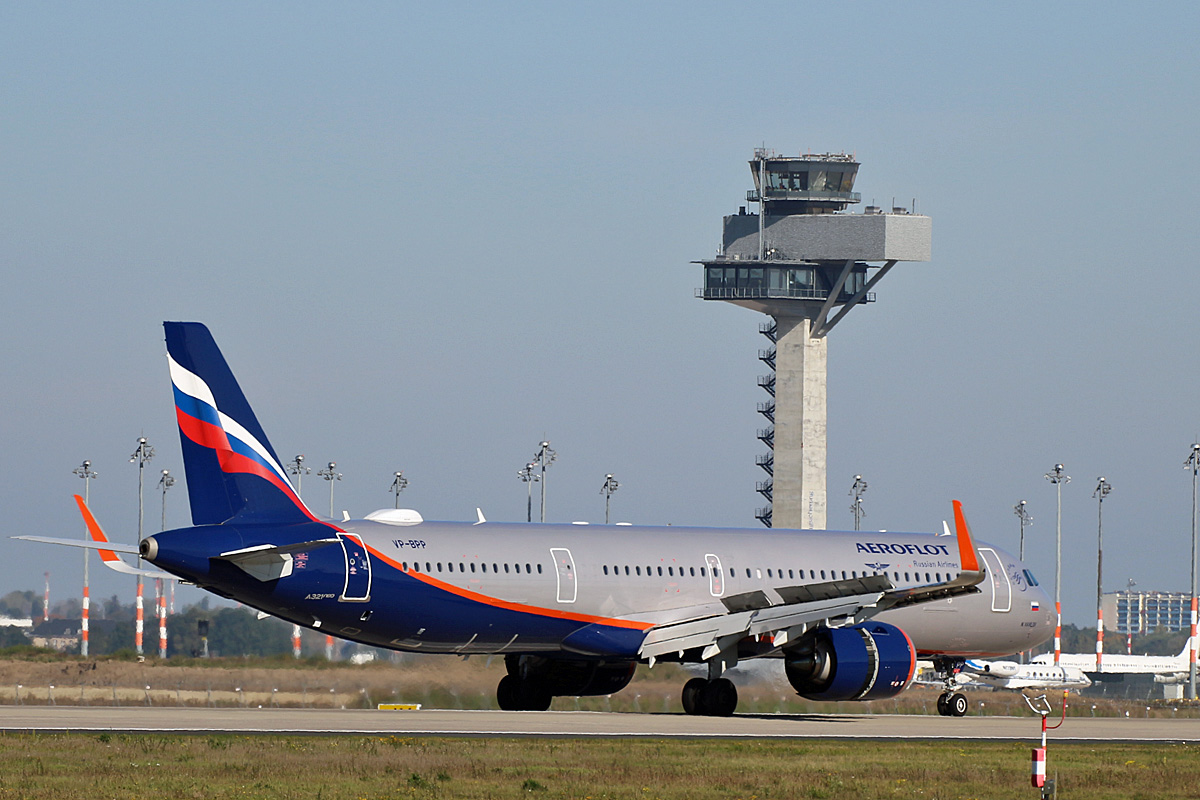 Aeroflot, Airbus A 321-251NX, VP-BPP, BER, 09.10.2021