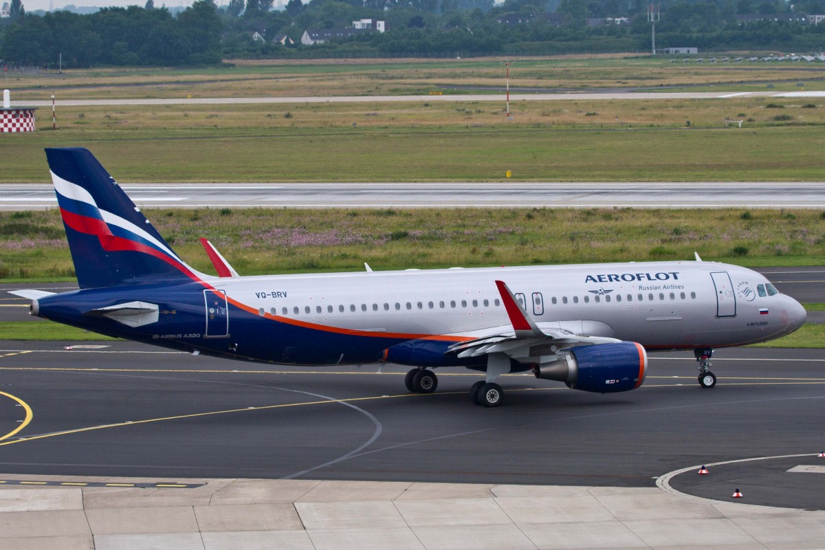 Aeroflot (SU-AFL), VQ-BRV  A.Butlerov , Airbus, A 320-214 sl, 27.06.2015, DUS-EDDL, Düsseldorf, Germany