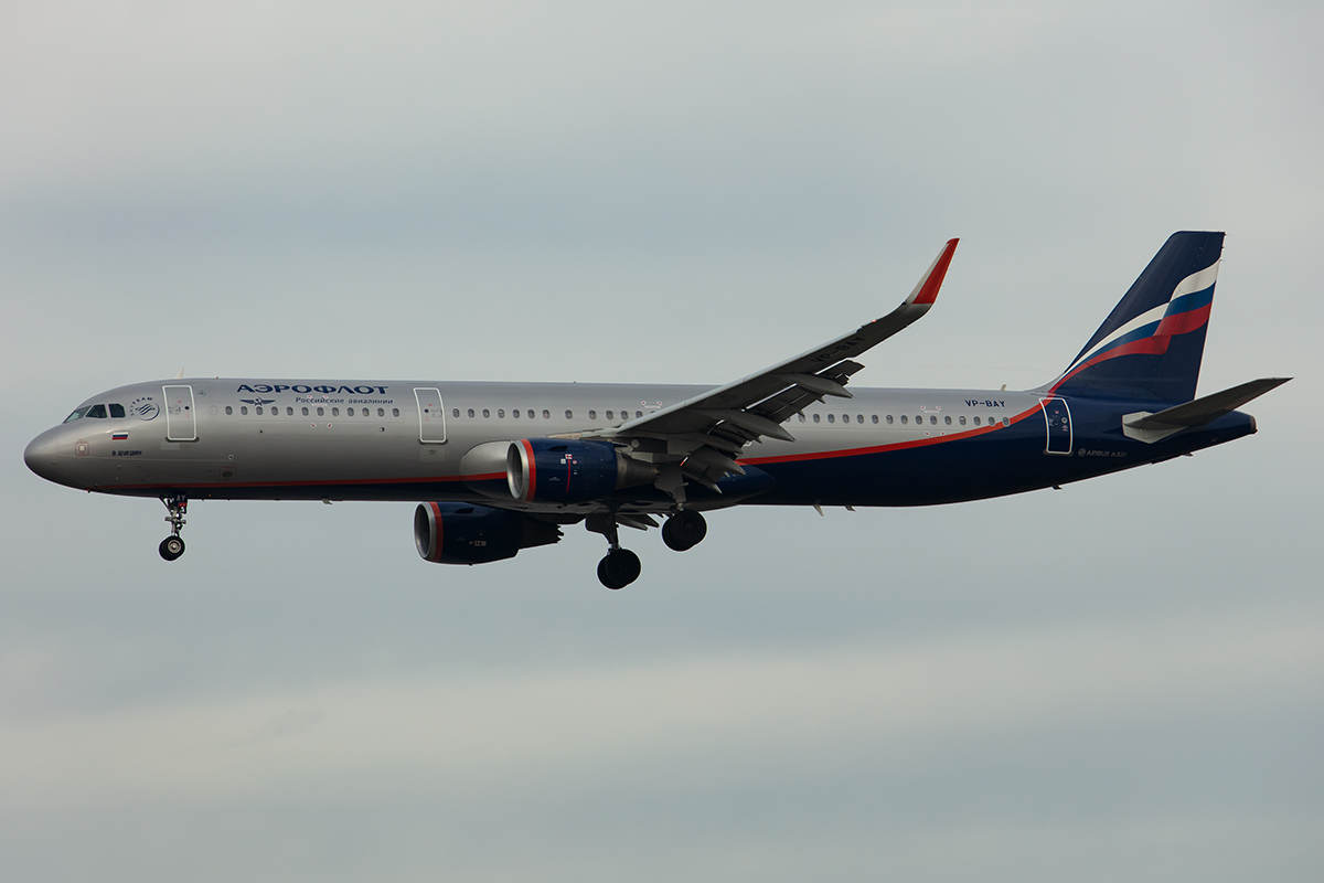 Aeroflot, VP-BAY, Airbus, A321-211, 24.11.2019, FRA, Frankfurt, Germany



