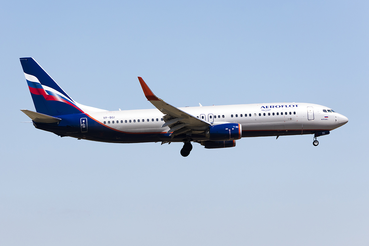 Aeroflot, VP-BGI, Boeing, B737-8JP, 30.04.2017, FCO, Roma, Italy



