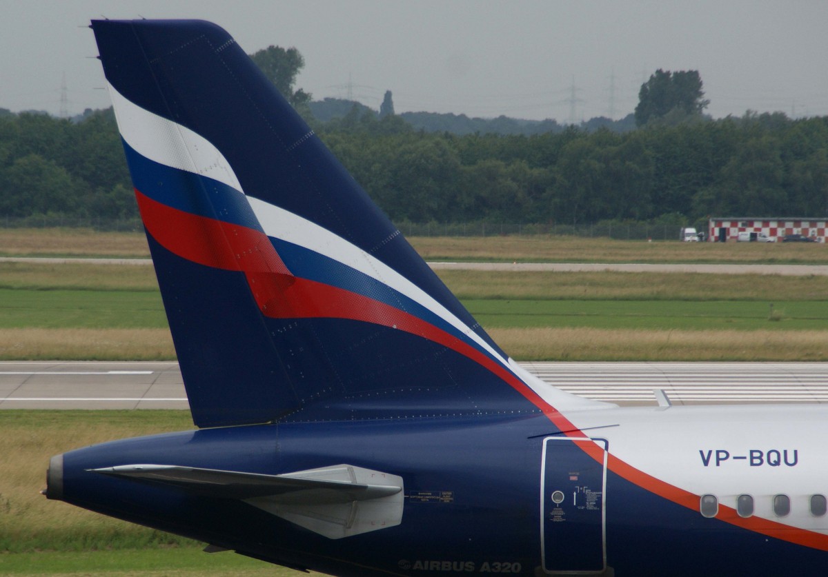Aeroflot, VP-BQU  A.Nikitin , Airbus, A 320-200 (Seitenleitwerk/Tail), 01.07.2013, DUS-EDDL, Dsseldorf, Germany 