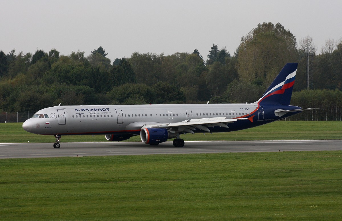 Aeroflot, VP-BUP, (c/n 3334),Airbus A 321-211, 11.10.2014, HAM-EDDH, Hamburg, Germany 